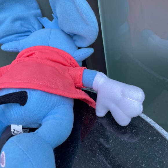 2019 The Simpsons 9” Itchy Plush Toy Itchy and Scratchy Toy Factory NWT - Picture 5 of 6